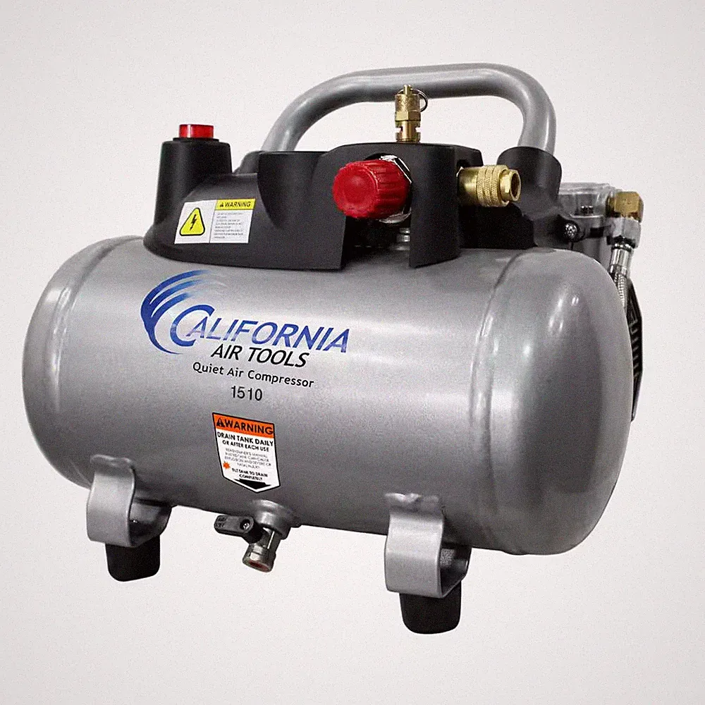1510 1.5-Gal 135 PSI Portable 110 V Electric Hot Dog Steel Tank Air Compressor