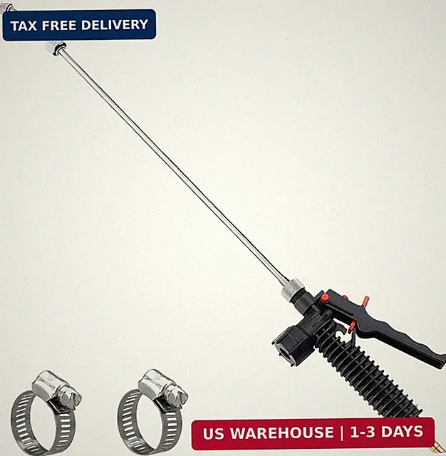 29 Inches Sprayer Wand,Adjustable Universal Sprayer Wand with 3/8" Brass Barb, S