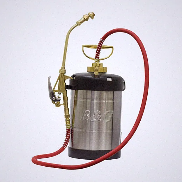 B&G 1 Gallon Stainless Steel Sprayer N124-CC-18" Wand-Crack & Crevice Tip