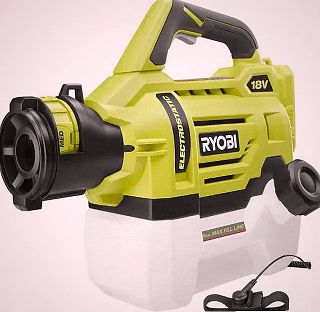 RYOBI P2809BTL ONE+ 18V 1/2 Gal Electrostatic Sprayer Tool Only NEW